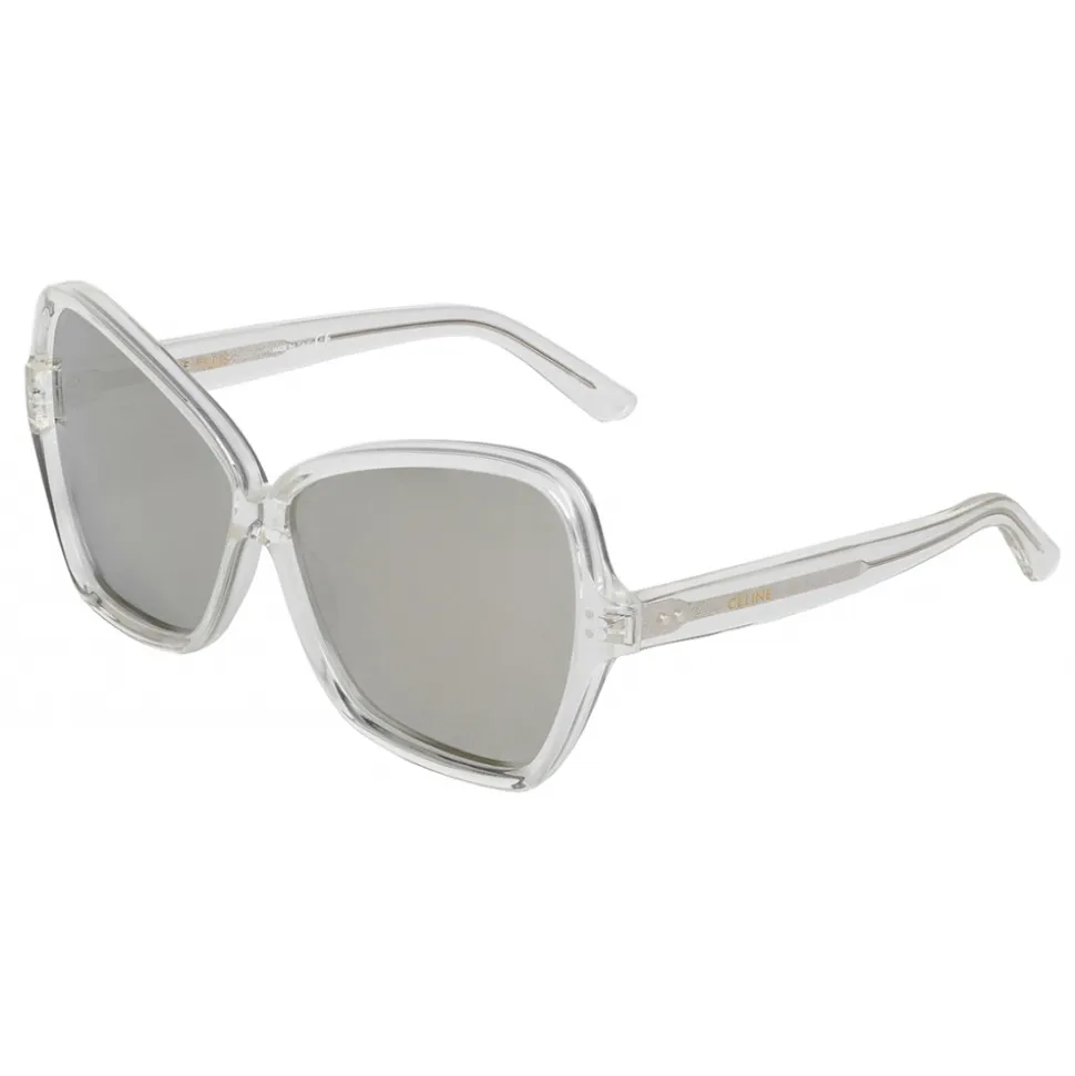 Céline - Butterfly Sunglasses in Acetate - Crystal - Sunglasses - Céline Eyewear - Avvenice