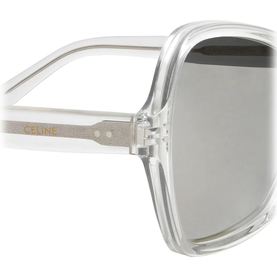 Céline - Butterfly Sunglasses in Acetate - Crystal - Sunglasses - Céline Eyewear - Avvenice