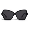 Céline - Butterfly Sunglasses in Acetate - Black - Sunglasses - Céline Eyewear - Avvenice