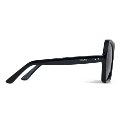 Céline - Butterfly Sunglasses in Acetate - Black - Sunglasses - Céline Eyewear - Avvenice