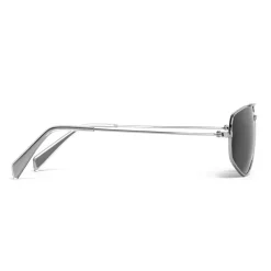 Céline - Butterfly Sunglasses in Metal 05 - Silver - Sunglasses - Céline Eyewear - Avvenice