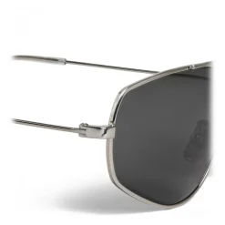 Céline - Butterfly Sunglasses in Metal 05 - Silver - Sunglasses - Céline Eyewear - Avvenice