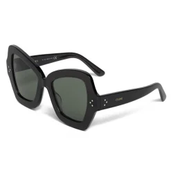 Céline - Butterfly Sunglasses in Acetate - Dark Grey - Sunglasses - Céline Eyewear - Avvenice