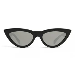 Céline - Cat Eye Sunglasses in Acetate - Black - Sunglasses - Céline Eyewear - Avvenice