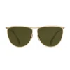 Céline - Cat Eye Sunglasses in Metal 08 X Andy - Gold Green - Sunglasses - Céline Eyewear - Avvenice