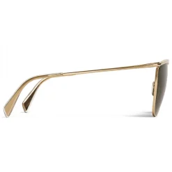 Céline - Cat Eye Sunglasses in Metal 08 X Andy - Gold Green - Sunglasses - Céline Eyewear - Avvenice