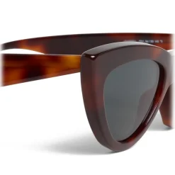 Céline - Cat Eye Sunglasses in Acetate - Blonde Havana - Sunglasses - Céline Eyewear - Avvenice