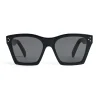 Céline - Cat Eye Sunglasses in Acetate with Polarized Lenses - Black - Sunglasses - Céline Eyewear - Avvenice