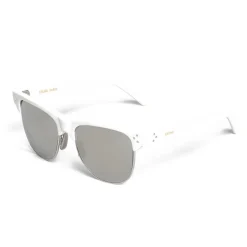 Céline - Classic Sunglasses 13 in Acetate - Optical White - Sunglasses - Céline Eyewear - Avvenice