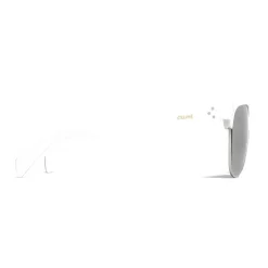 Céline - Classic Sunglasses 13 in Acetate - Optical White - Sunglasses - Céline Eyewear - Avvenice