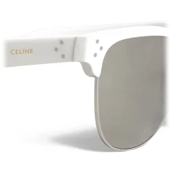 Céline - Classic Sunglasses 13 in Acetate - Optical White - Sunglasses - Céline Eyewear - Avvenice