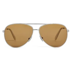 Céline - Metal Frame 02 Sunglasses in Metal - Silver - Sunglasses - Céline Eyewear - Avvenice