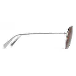 Céline - Metal Frame 02 Sunglasses in Metal - Silver - Sunglasses - Céline Eyewear - Avvenice