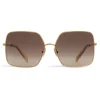 Céline - Metal Frame 09 Sunglasses in Metal - Gold Gradient Grey - Sunglasses - Céline Eyewear - Avvenice
