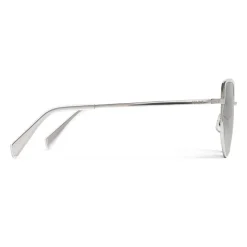 Céline - Metal Frame 13 Sunglasses in Metal - Silver Gradient Blue - Sunglasses - Céline Eyewear - Avvenice