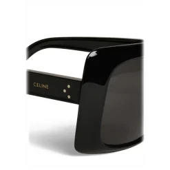 Céline - Oversize Sunglasses in Acetate - Black - Sunglasses - Céline Eyewear - Avvenice