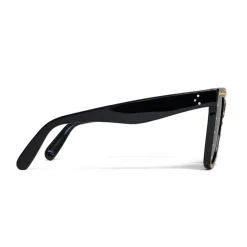 Céline - Oversized Sunglasses in Acetate - Black Gold - Sunglasses - Céline Eyewear - Avvenice