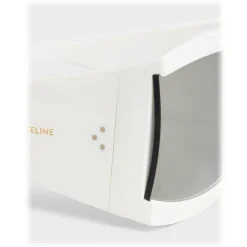Céline - Oversized Sunglasses in Acetate - White - Sunglasses - Céline Eyewear - Avvenice