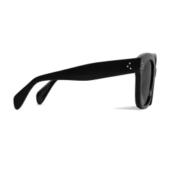 Céline - Oversized Sunglasses in Acetate - Black - Sunglasses - Céline Eyewear - Avvenice