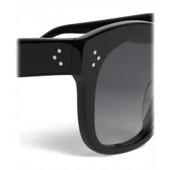 Céline - Oversized Sunglasses in Acetate - Black - Sunglasses - Céline Eyewear - Avvenice