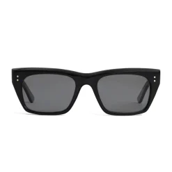 Céline - Rectangular Sunglasses in Acetate 15 - Black - Sunglasses - Céline Eyewear - Avvenice