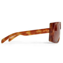 Céline - Rectangular Sunglasses in Acetate - Light Havana - Sunglasses - Céline Eyewear - Avvenice