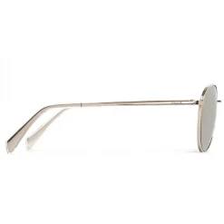 Céline - Round Sunglasses in Metal 06 - Silver - Sunglasses - Céline Eyewear - Avvenice