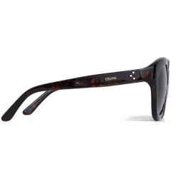 Céline - Round Sunglasses in Acetate - Blonde Havana - Sunglasses - Céline Eyewear - Avvenice