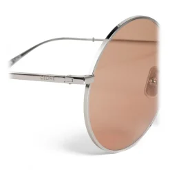 Céline - Round Sunglasses in Metal - Silver - Sunglasses - Céline Eyewear - Avvenice