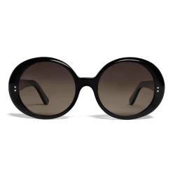 Céline - Round Sunglasses in Acetate - Black - Sunglasses - Céline Eyewear - Avvenice