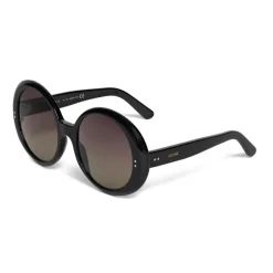 Céline - Round Sunglasses in Acetate - Black - Sunglasses - Céline Eyewear - Avvenice