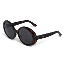 Céline - Round Sunglasses in Acetate - Blonde Havana - Sunglasses - Céline Eyewear - Avvenice