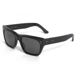 Céline - Square 05 Sunglasses in Acetate - Black Smoke - Sunglasses - Céline Eyewear - Avvenice