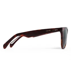 Céline - Square Sunglasses 09 in Acetate - Red Havana - Sunglasses - Céline Eyewear - Avvenice