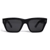 Céline - Square Sunglasses 01 in Acetate - Black Polarized - Sunglasses - Céline Eyewear - Avvenice