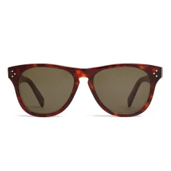 Céline - Square Sunglasses 12 in Acetate - Red Havana - Sunglasses - Céline Eyewear - Avvenice