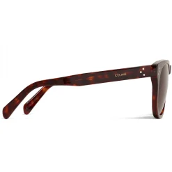 Céline - Square Sunglasses 12 in Acetate - Red Havana - Sunglasses - Céline Eyewear - Avvenice