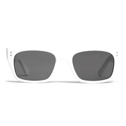 Céline - Square Sunglasses 01 in Acetate - Ivory - Sunglasses - Céline Eyewear - Avvenice