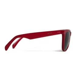 Céline - Square Sunglasses 09 in Acetate - Red - Sunglasses - Céline Eyewear - Avvenice