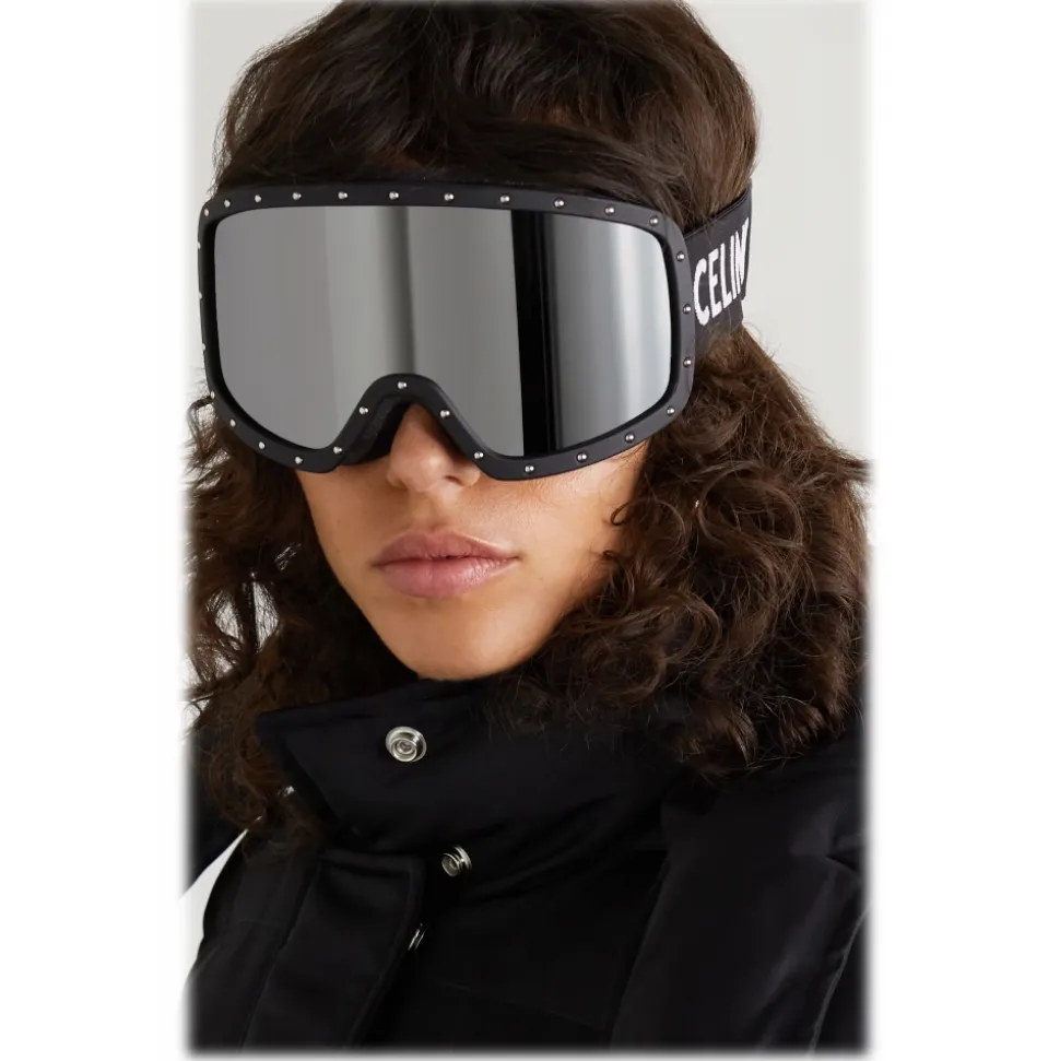 Céline - Studded Ski Goggles - Black - Sunglasses - Céline Eyewear - Avvenice