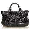 Céline Vintage - Embossed Patent Leather Satchel Bag - Black - Patent Leather Handbag - Luxury High Quality - Avvenice