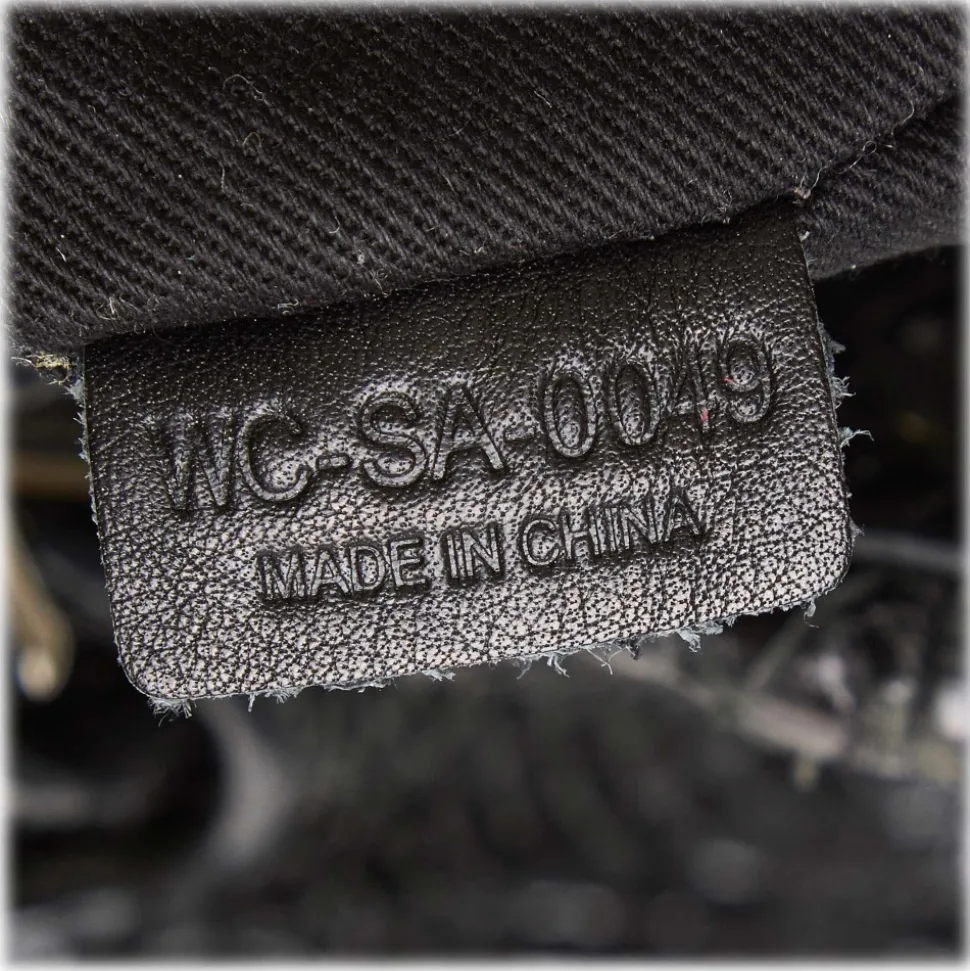 Céline Vintage - Embossed Patent Leather Satchel Bag - Black - Patent Leather Handbag - Luxury High Quality - Avvenice