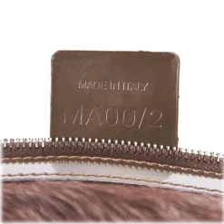 Céline Vintage - Fur Pouch Bag - Black - Leather Handbag - Luxury High Quality - Avvenice