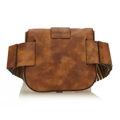 Céline Vintage - Leather Belt Bag - Brown - Leather Handbag - Luxury High Quality - Avvenice