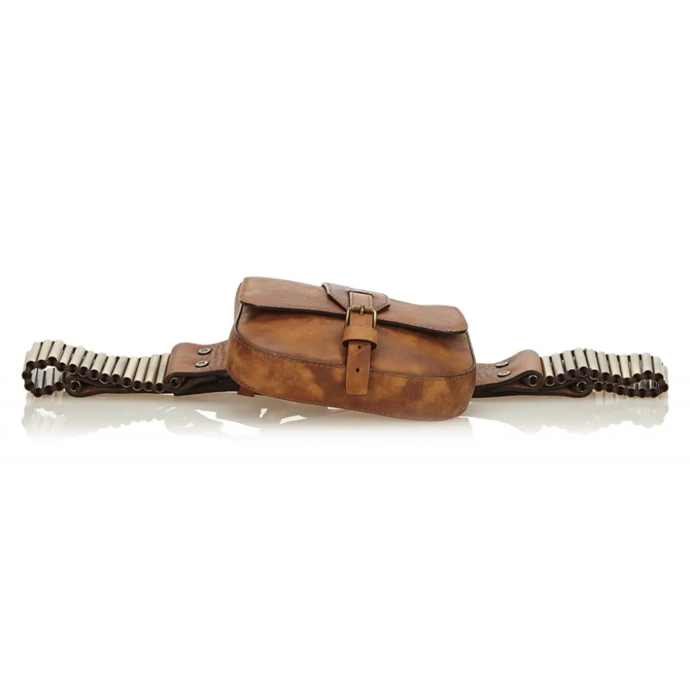 Céline Vintage - Leather Belt Bag - Brown - Leather Handbag - Luxury High Quality - Avvenice