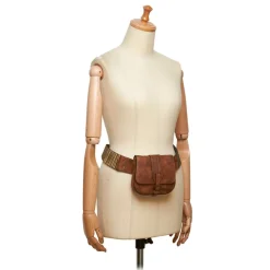 Céline Vintage - Leather Belt Bag - Brown - Leather Handbag - Luxury High Quality - Avvenice