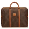 Céline Vintage - Macadam Briefcase Bag - Brown - Leather Handbag - Luxury High Quality - Avvenice