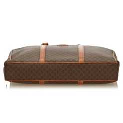 Céline Vintage - Macadam Briefcase Bag - Brown - Leather Handbag - Luxury High Quality - Avvenice