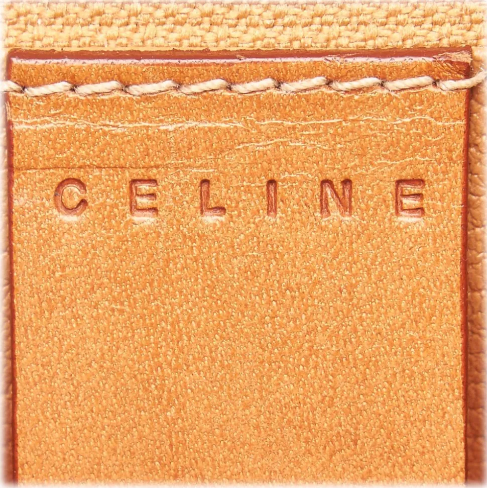 Céline Vintage - Macadam Satchel Bag - Brown - Leather Handbag - Luxury High Quality - Avvenice