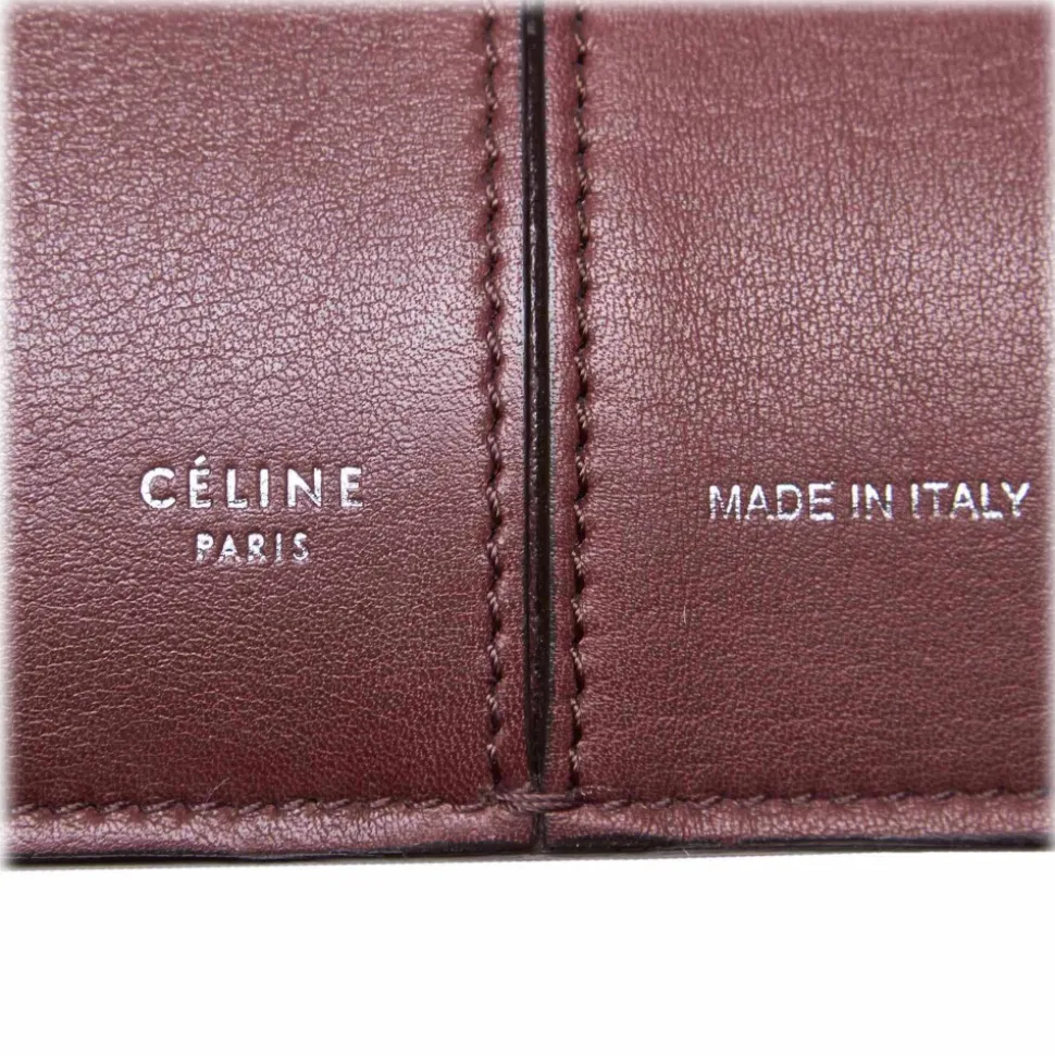 Céline Vintage - Medium Calf Leather Trifold Shoulder Bag - Brown - Leather and Calf Handbag - Luxury High Quality - Avvenice